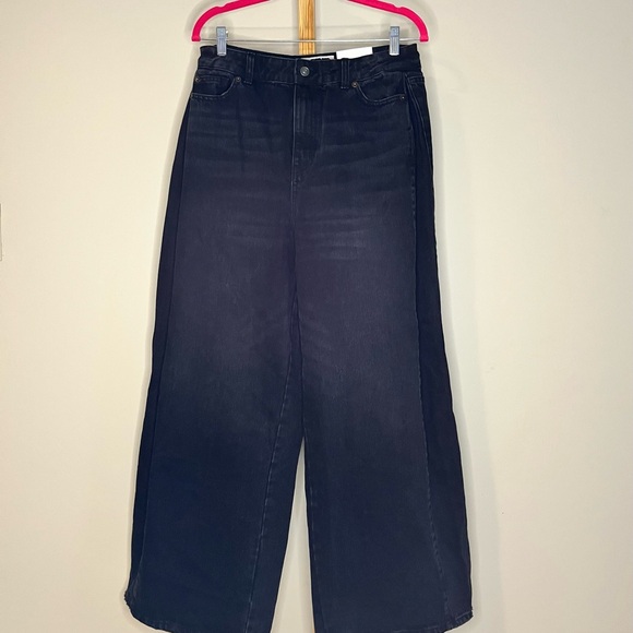 The Rachel Jean KBB by Kahlana Black Wide-Leg Jeans - Picture 6 of 7